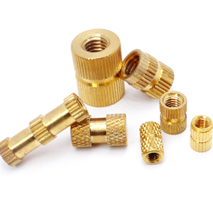 Đồng thau có khía chèn hạt cho gỗ nhựa và 3D in ấn | Báo Chí phù hợp với khóa ren chèn | M2 M3 M4 M5 M6 kích cỡ - Product Image 1