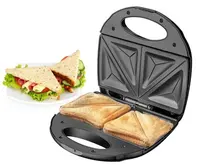 CB CE LFGB ROHS Cert passato elettrico Panini Press tostapane Grill Sandwich Maker con piastra fissa opzionale