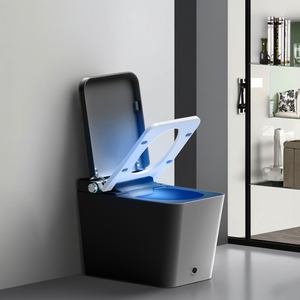 High Quality Automatic Ware Floor Mounted Bathroom Wc Intelligent One Piece Heated <b>Seat</b> Smart Bidet <b>F1</b> Ceramic Mater - Product Image 1