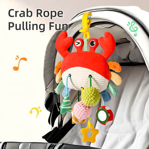 Jouets apaisants pour bébé, jouets à tirer en forme <span class=keywords><strong>de</strong></span> crabe, mobiles <span class=keywords><strong>de</strong></span> lit, jouets suspendus pour lit et voiture, pour 0-4 ans, unisexe - Product Image 4
