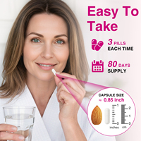 Capsules de peptides de collagène multiples 240 gélules, collagène hydrolysé de types I, II, III, V, X, biotine, acide hyaluronique, supplément, marque privée OEM
