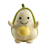Oreiller en peluche en forme de fruit kawaii doux, vente chaude, sur mesure, avocat en peluche