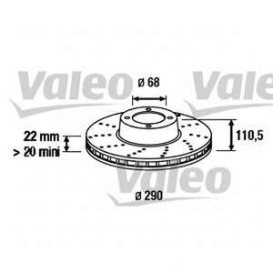 Disco freno adatto per IVECO 187058 - Product Image 1