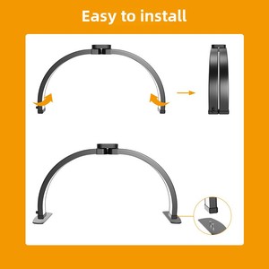 Meilleure vente de haute qualité demi-lune arc ongles outils peinture bureau lampes de table salon de beauté manucure <span class=keywords><strong>LED</strong></span> ongles <span class=keywords><strong>lampe</strong></span> - Product Image 5