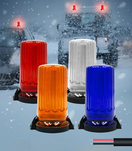 Luz LED Estroboscópica Exterior para Automóvil de 12 V, Ventosa para Techo, Luz Magnética de Advertencia de Emergencia, Iluminación de Seguridad Intermitente, Impermeable - Product Image 6