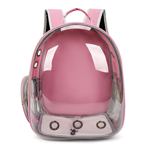 Transparent Pet <b>Carrier</b> <b>Backpack</b> Capsule Design Travel Tote Breathable Space Bag Pet <b>Carrier</b> Bag Large Capacity for Dogs <b>Cats</b> - Product Image 1