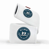 Écussons 3D thermocollants en PVC/caoutchouc souple, logo personnalisé, étiquettes gaufrées écologiques pour vêtements