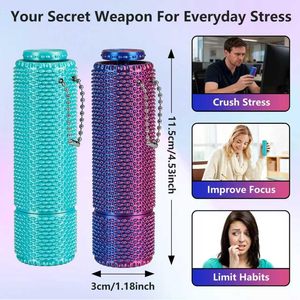 Nouveau porte-clés sensoriel Little Ouchies Pain imprimé en 3D, en EVA, à picots, pour adultes [Spinner Clicker] - Product Image 5