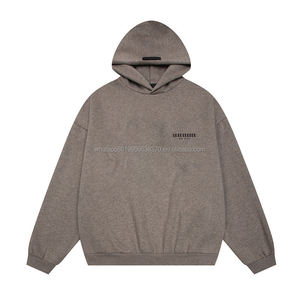 <span class=keywords><strong>Felpe</strong></span> con Cappuccio Oversize di Alta Qualità <span class=keywords><strong>per</strong></span> <span class=keywords><strong>Uomo</strong></span>, Tute Sportive Streetwear SS22, Felpa con Stampa Floccata Essentials <span class=keywords><strong>per</strong></span> <span class=keywords><strong>Uomo</strong></span> - Product Image 6