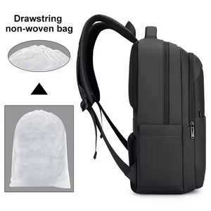 Factory Promotional Portable Oxford Laptop <b>Bag</b> Large Capacity Durable Waterproof Design USB Port Zipper Closure Polyester Lining - Product Image 5