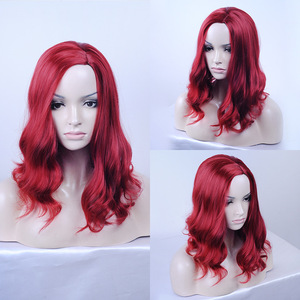 Perruque multicolore <span class=keywords><strong>mi</strong></span>-longue asymétrique ondulée légèrement bouclée, nouvelle arrivée européenne et américaine Imperial Capital M-6160 - Product Image 4