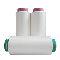Filament de polyester 100% OEKO-TEX 75D/72F DTY, évacuant l'humidité, à séchage rapide, pour vêtements de sport et de yoga