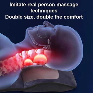 Nệm massage mút hoạt tính OEM/ODM tích hợp chức năng sưởi ấm và rung, đa chức năng, massage toàn thân kiểu Shiatsu - Product Image 5