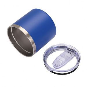 Mug isotherme générique de 350 ml en acier inoxydable 304 avec poignée, double paroi sous vide, revêtement en poudre coloré, style américain, pour café - Product Image 1