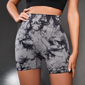 2024 femmes entraînement Biker Shorts sans couture taille haute contrôle du ventre <span class=keywords><strong>minceur</strong></span> athlétique Gym Yoga pantalon - Product Image 3