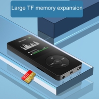 Lecteur MP3/MP4 pour étudiants, Walkman, son HiFi, lecteur de musique, mini MP3, lecture de livres électroniques avec carte mémoire 32 Go
