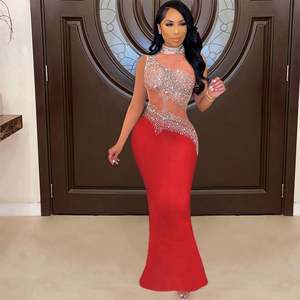 <span class=keywords><strong>Robe</strong></span> de soirée élégante de luxe à paillettes, sans manches, Sexy, tenue de Club, jupe, maille, <span class=keywords><strong>robe</strong></span> de nuit Maxi, <span class=keywords><strong>pull</strong></span> - Product Image 5