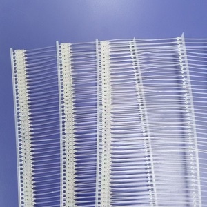 White Reusable Plastic Hang Tag Booster Loop Pins 3-7 Inches for Clothing <b>Toys</b> Combs Labels - Product Image 5