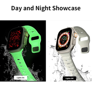 Correa Luminosa para Apple Watch 45 49 42 41 44 40 38mm, Brazalete Luminoso para Apple Watch 45mm Serie 9, para IWatch Ultra 11 10 9 8 SE - Product Image 3