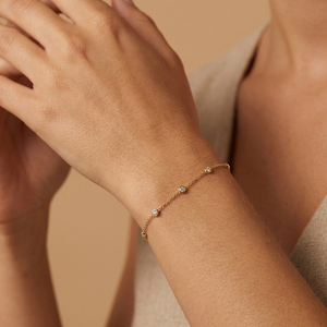 <span class=keywords><strong>Bracelet</strong></span> minimaliste empilable en zircon étincelant CLIORO, anti-ternissement et étanche, pour <span class=keywords><strong>femme</strong></span>, idéal pour le quotidien, les mariages ou comme cadeau - Product Image 2