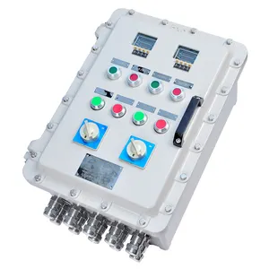 220V 250A MCB Metal Three Phase Power Distribution Box Electric Breaker Explosion Proof Board 3 Phase IP55