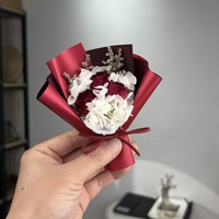 Mini bouquet de fleurs séchées naturelles Parfum de voiture Sortie de climatisation Parfum d'évent Fleurs séchées Désodorisant pour voiture