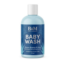 Savon liquide pour bébé ultra-doux, marque privée OEM, enrichi au mélange de cacao, pour le bain quotidien, mousse douce, nettoie en douceur.