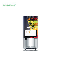 Distributeur de boissons intelligent numérique à écran tactile en acier inoxydable pour jus, café, sirop, etc.