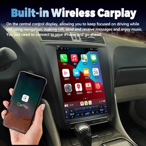 วิทยุติดรถยนต์หน้าจอ Tesla ระบบ Android 13 ขนาด 12.8 นิ้ว รองรับ Carplay สำหรับรถยนต์ LEXUS GS450h ปี 2006 และ GS300 ปี 2009 GS350 ปี 2010 พร้อมระบบนำทาง GPS และเครื่องเล่นมัลติมีเดีย - Product Image 3