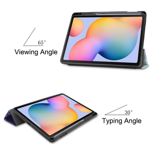 Custodia per Tablet con motivo a cielo stellato custodia per Tablet con stampa a colori in Tpu con supporto per <span class=keywords><strong>Samsung</strong></span> <span class=keywords><strong>Galaxy</strong></span> <span class=keywords><strong>Tab</strong></span> <span class=keywords><strong>S6</strong></span> <span class=keywords><strong>Lite</strong></span> Sm P610 Sm P615 - Product Image 3