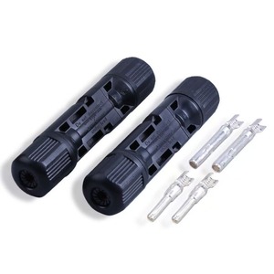 Connettore in ottone per <span class=keywords><strong>fotovoltaico</strong></span>, adattatore impermeabile, terminale di connessione rapida per <span class=keywords><strong>pannello</strong></span> solare, grado di protezione IP67, 20A 1000V - Product Image 2