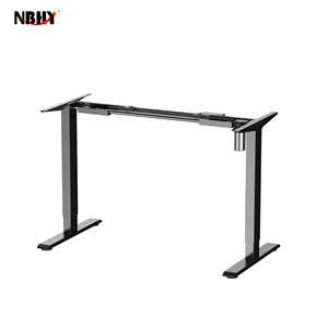 Ergonomic Modern Office Stand <b>Desk</b> Single Motor Electric Adjustable Height Convertible Table with Sit-Stand Features - Product Image 3