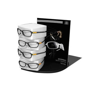 Soporte de exhibición de gafas POP, estante de venta al por menor, Material plástico de PVC para gafas de sol, exhibición de tienda, Vietnam, preensamblado moderno - Product Image 6
