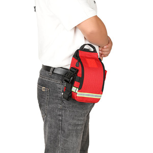 Riñonera táctica para pierna caída, paquete de botiquín de primeros auxilios, riñonera de almacenamiento médico, bolsillo compacto para medicina de <span class=keywords><strong>supervivencia</strong></span> para emergencias - Product Image 2