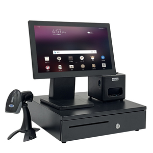 Thiết kế mới Xách Tay <span class=keywords><strong>POS</strong></span> Máy Punto de venta cảm ứng tiền mặt đăng ký máy với 15 inch cho nhà hàng/siêu thị - Product Image 3