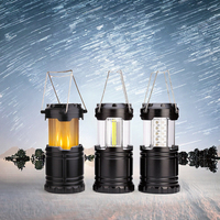 Lanterne pliable de camping, lumière LED super brillante, décoration extérieure, lanterne LED rechargeable d'urgence
