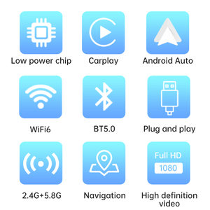 Mini Wireless CarPlay <b>Adapter</b> <b>USB</b> Type <b>C</b> Dongle Wired to Wireless CarPlay for iPhone iOS <b>Plug</b> & Play Factory ODM OEM - Product Image 5