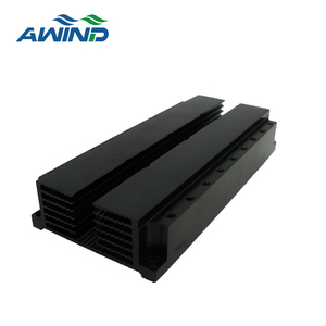 Disipador De calor anodizado negro de aluminio para amplificador Disipadores De Alumno De Calor Para Tramsistores De Amplificadores - Product Image 3