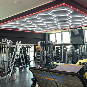 Ventas calientes Europa Hexagrid Car Workshop Boutique Fitness Studio Detailing Shops Led Lighting Gym Lamp - Product Image 3