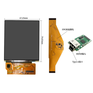 3,92 inch AMOLED-scherm 1080x1240 MIPI-interface 4 inch Oncell touchscreen OLED-scherm met H-DMI-bord voor handheld apparaten - Product Image 2
