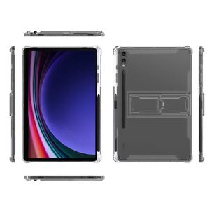 Étui pour iPad Pro 11 pouces (M4/M5) avec support intégré et emplacement pour stylet, coque arrière transparente en TPU souple, protection 31x22mm - Product Image 2