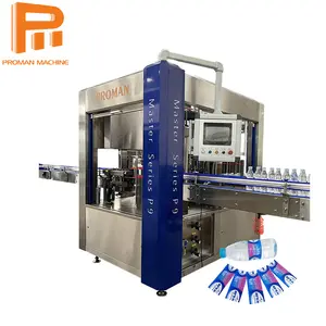 Machine d'étiquetage adhésive thermofusible de bouteille de CDD d'eau rotatoire à grande vitesse automatique pour l'étiquette d'OPP