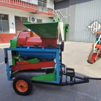 Machine à battre le grain multifonctionnelle, batteuse à maïs, machine à battre multifonctionnelle pour le riz paddy, le soja et le sorgho