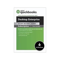 Logiciel de comptabilité financière QuickBooks Desktop Enterprise Solutions 2023 US, téléchargement, licence à vie