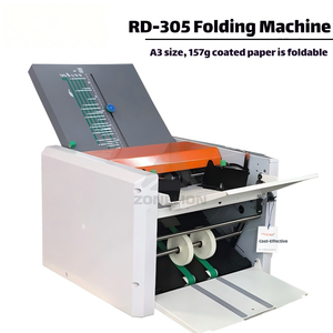 Máquina Automática para Doblar Papel de Arte Uving, Tamaño A3, para Folletos y Volantes - Product Image 5