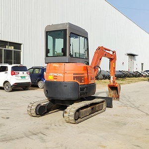 Mini-pelleuse sur chenilles hydraulique HITACHI ZX30U de 3 tonnes à prix avantageux – Chargeuse-bouteur niveleuse - Product Image 2