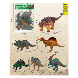 Chất Lượng Cao Trẻ Em Của Khủng Long Thiết Lập 10-18Cm Đa Phong Cách Trang Trí Mô Phỏng Khủng Long - Product Image 3