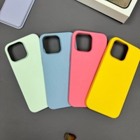 Étuis de sacs de téléphone portable magnétiques en Silicone liquide pour Iphone 12 13 14 15 Pro Max étui de téléphone magnétique