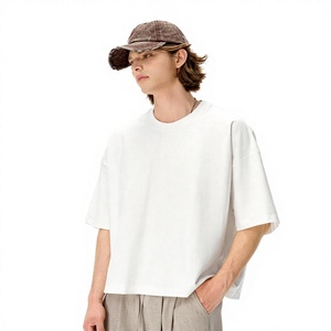 Camiseta de Hombre con Hombros Caídos OEM ODM, Proveedor Mayorista de Calidad Premium, Su Solución Integral para Todo Tipo de Camisetas con Impresión - Product Image 1