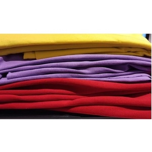 Tela de algodón de punto sencillo teñida reactivamente, suave y de colores brillantes, ideal para ropa casual y diaria, disponible para la venta. - Product Image 1